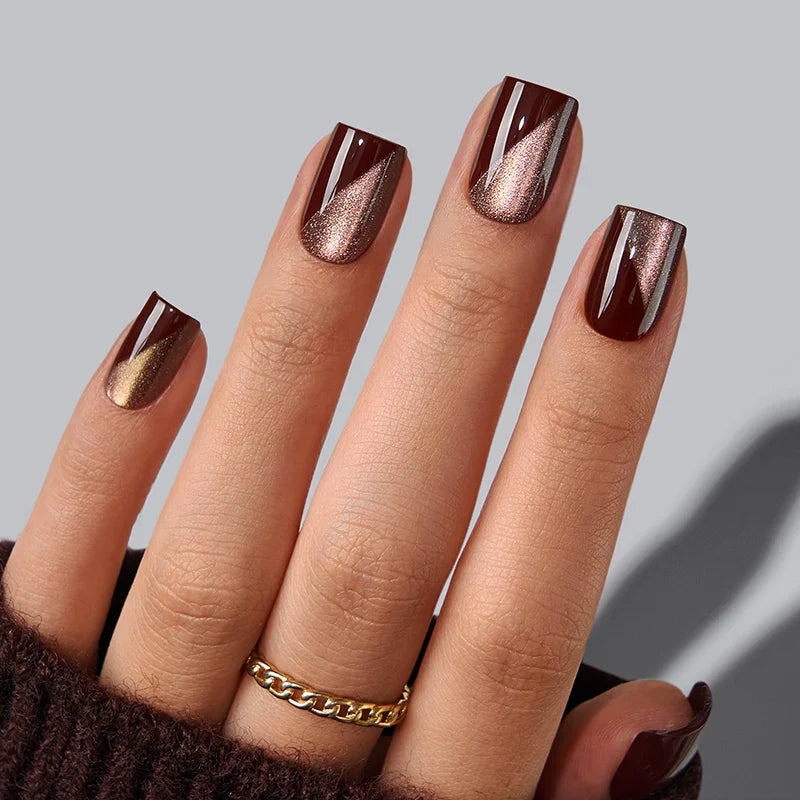 Daily Brew Extra Short Square Nails
